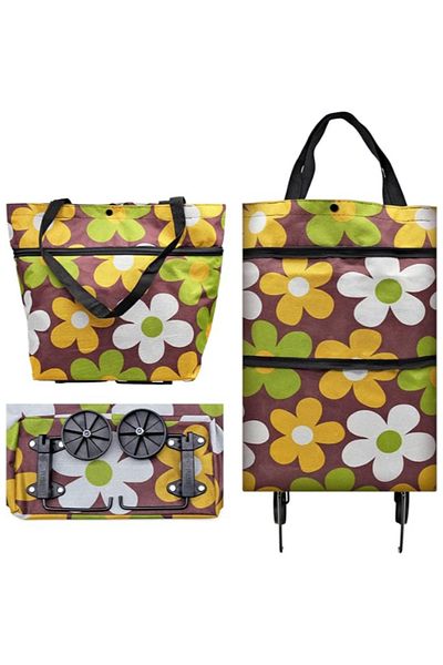 Larimar Foldable Market Trolley