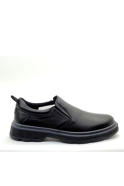 grado Genuine Leather Men's Elastic Comfort Shoes 1855