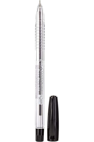 Faber Castell FABER-CASTELL 1423 BALL PEN 0.7MM BOX OF 50PC BLACK (Pack of 2)