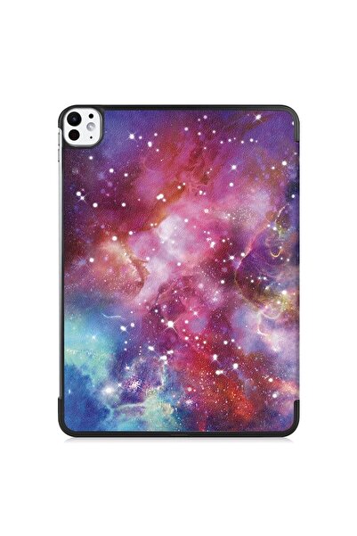 Rao Husa compatibila cu iPad Pro 11 2024, FoldPro, M4, Fibra Nano, Galaxy