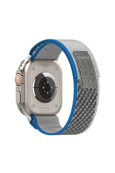 Flo Watch strap for Apple Watch 1/2/3/4/5/6/7/8/9/10/SE/SE 2/Ultra/Ultra 2 42/44/45/46/49mm, F39, Metal,