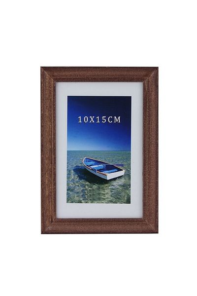 PROCART Ramă foto Willa, format 10x15, contur din lemn, pentru birou, mahon