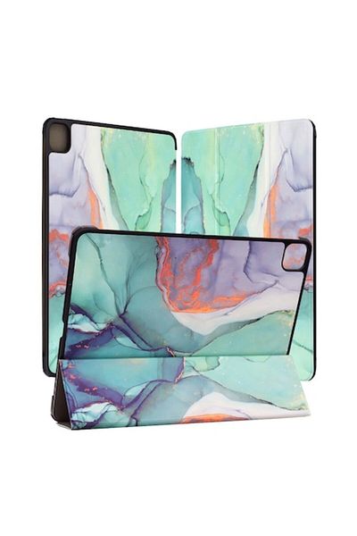 Rao Case compatible with iPad Pro 13 2024, FoldPro, M29, Nano Fiber, Intense Green