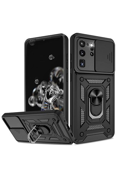 Rao Husa compatibila cu Samsung Galaxy S20 Ultra 4G/S20 Ultra 5G, Elegance, CamShield Series, T28, P