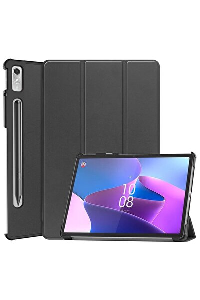 Rao Tablet Case Compatible with Lenovo Tab P11 Pro Gen 2 11.2, FoldPro, J55, Nano Fiber, Pitch Black