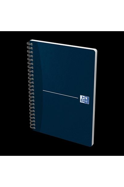 Oxford Office Essentials A5, 90f, Optik 90g, Spirală dublă, Copertă flexibilă, PEFC, Grilă, Culori
