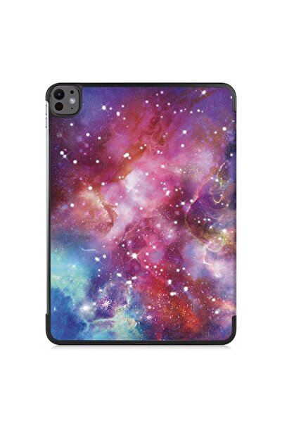 Rao Husa compatibila cu iPad Pro 13 2024, FoldPro, M28, Fibra Nano, Galaxy