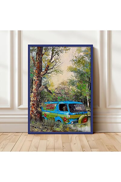 HOMEPACK TABLO CU CADRU DE LEMN POSTER CU CADRU DECOR ARTISTIC DE PERETE TK/1484