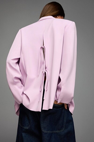 Bershka Blazer with back straps