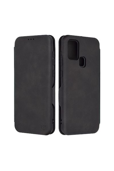 Rao Husa compatibila cu Samsung Galaxy A21s, Safe Wallet Plus, Elegance, Pitch Black
