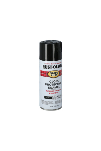 Rustoleum Stops Rust Gloss Protective Enamel Spray Paint 12oz