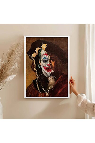 HOMEPACK TABLO CU CADRU DE LEMN POSTER CU CADRU DECOR ARTISTIC DE PERETE TK/1485