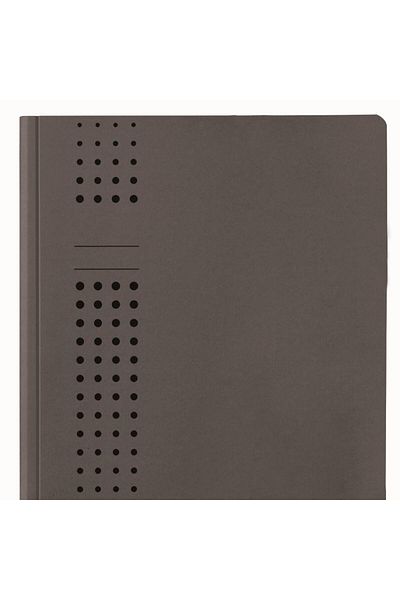 ELBA Dosar plicuri Chic A4, carton Manila 320g/mp, capacitate 100 coli, culoare antracit