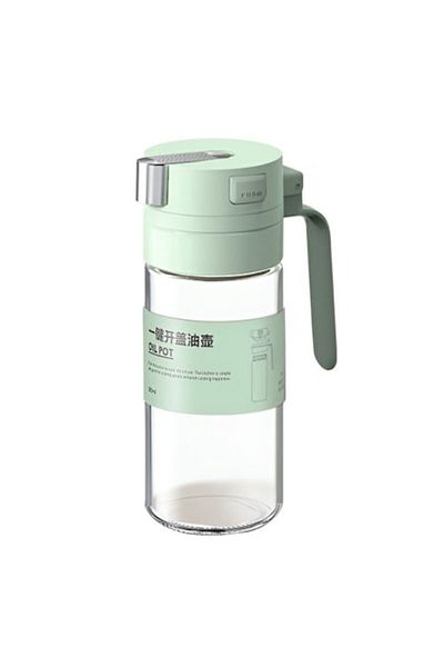 Flo Dozator de ulei cu deschidere și închidere automată, 550 ml, verde