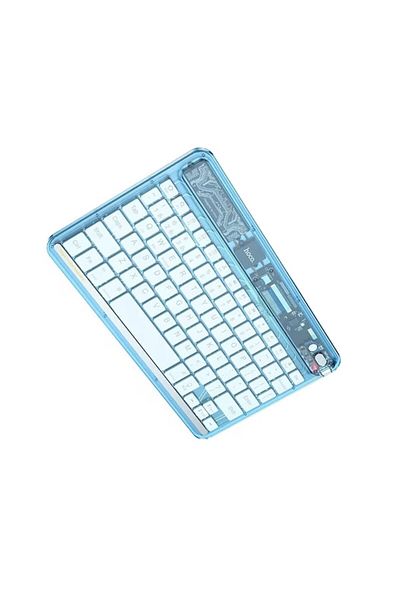 Rao Wireless LED Illuminated Keyboard, Discovery Edition, 500 mAh, Blue Ice