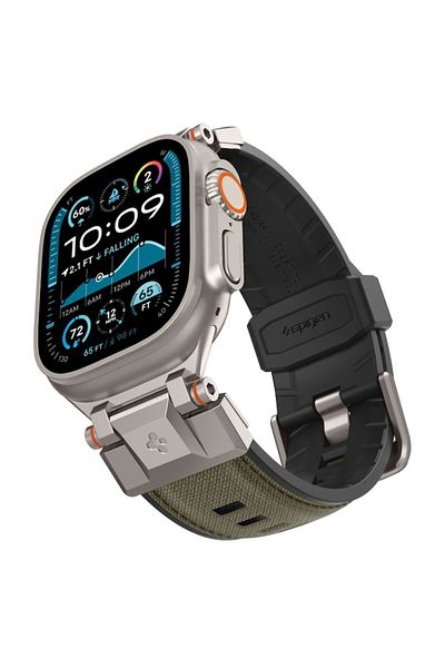 Spigen Strap for Apple Watch 1/2/3/4/5/6/7/8/9/10/SE/SE 2/Ultra/Ultra 2 42/44/45/46/49mm, O16, Polyurethane