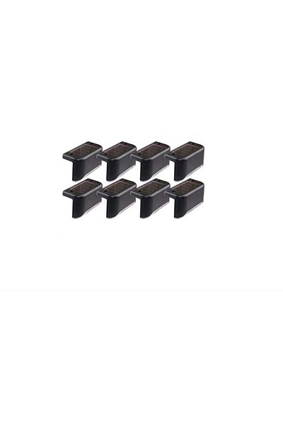 OEM Set lămpi solare pentru trepte sau terase, senzor de lumină, negru, 7,5x5x3,5 cm
