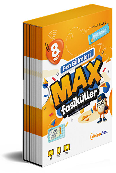 HiperZeka 2026 8. Sınıf Fen Bilimleri MAX Fasiküller | Aysun ASLAN