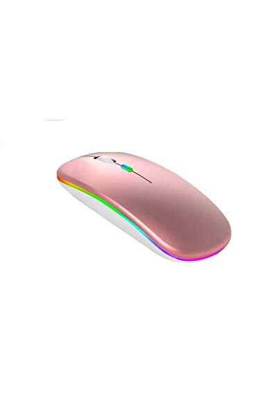 Rao Ultra Slim Wireless Optical Mouse, Rose Gold