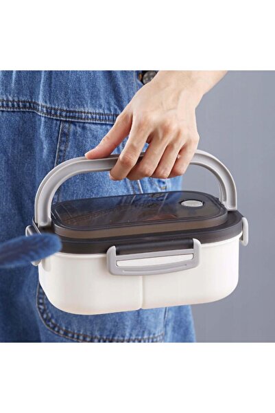 Rao Compartimented and Stackable Food Container with Valve