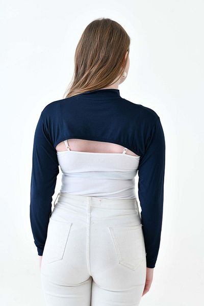 ALDAİR Κολάρο λαιμού Μανίκι Navy Blue
