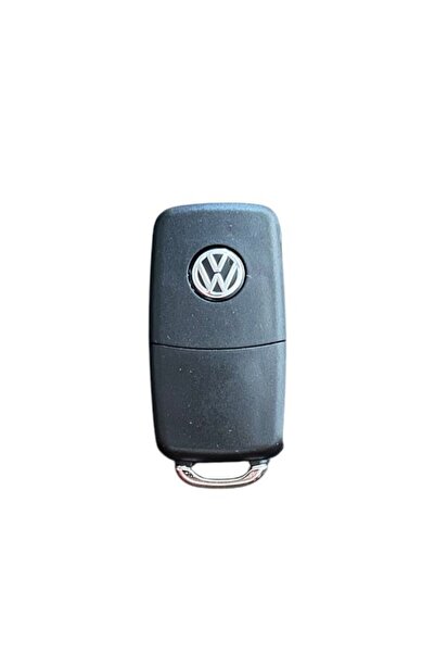 MAF Carcasa cheie emblema VW tip briceag, 2 butoane, LED la mijloc