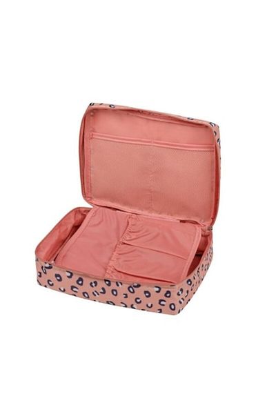Rao Cosmetic Bag for Travel or Daily Use, Zipper Closure, Multicolor