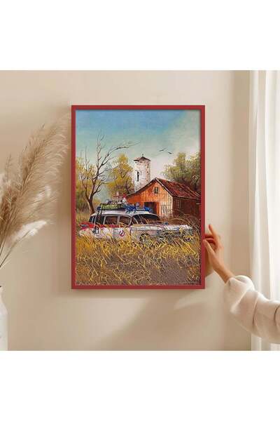 HOMEPACK AHŞAP ÇERÇEVELİ TABLO ÇERÇEVELİ POSTER SANATSAL DUVAR DEKORU TK/1487