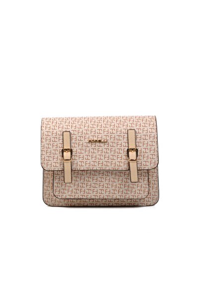 WALKWAY 4A49 Beige Patterned Women's Shoulder Bag