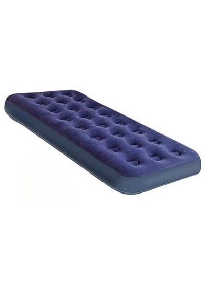 Mercaton Mercaton Inflatable Mattress, PVC and Velour, 185 x 76 x 22 cm, Blue
