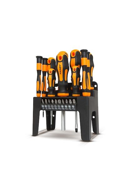 Primlife Handy Set Screwdrivers with Support 22 Pieces Magnetic Phone Holder