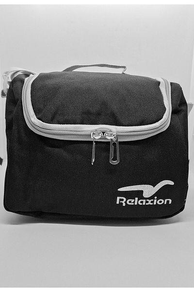 Relaxion School Lunchbox with Thermos Black Thermal Lunch Box Children Adult