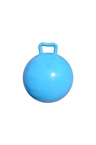 Star Master Minge gonflabilă pentru copii cu mâner, albastră, 55 cm