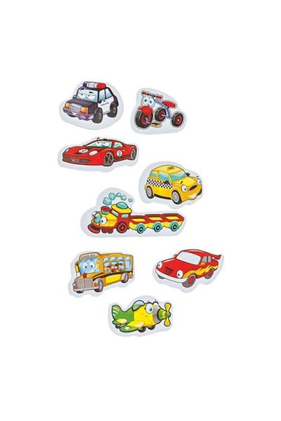 Jumbo Joc educativ „Vehicule de învățare”, 30 de cărți magnetice ilustrate, +3 ani
