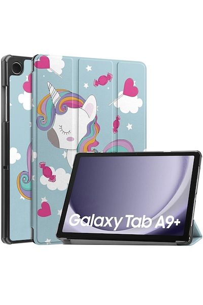 Rao Case compatible with Samsung Galaxy Tab A9 Plus, FoldPro, Z56, Nano Fiber, Unicorn