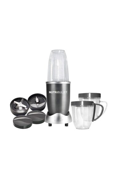 FOXMAG24 Blender NutriBULLET Pro 900W, 25.000 RPM, 9 bucăți,