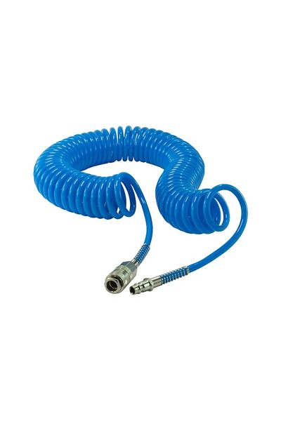 Primlife Furtun Pneumatic Spiralat Pu 5x8 Mm, 10 M