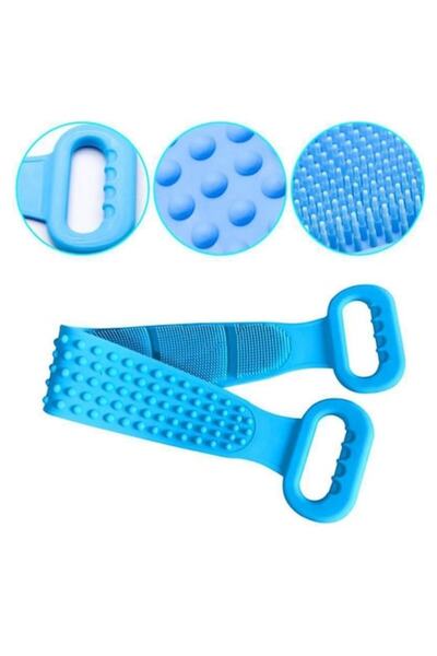 OEM Ζώνη μασάζ σώματος με δύο όψεις, σιλικόνης, μπλε