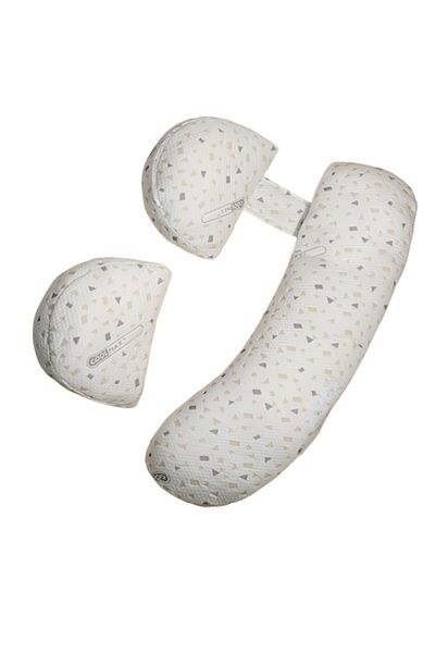 Flo Set Perna pentru Gravide, Husa Detasabila, Spuma Moale, Utilizare in Forma H si U, Reglabila, Latime