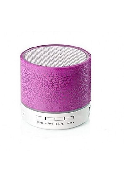 KlaussTech Wireless Bluetooth Portable Mini Speaker, Mp3 and FM Radio, Pink + Selfie Ring Light Pink