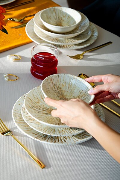 Le murano Blur 24 Parça 6 Kişilik Yemek Takımı