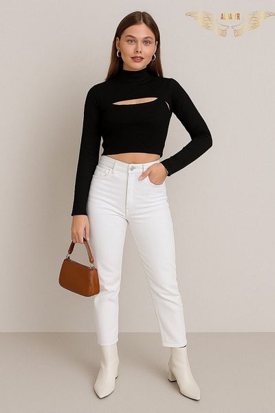 ALDAİR Collar Sleeve Black