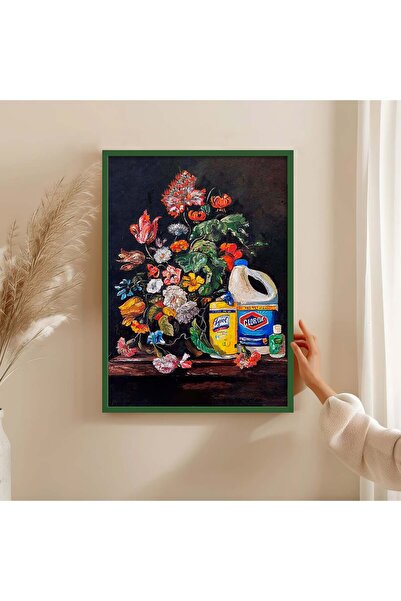 HOMEPACK TABLO CU CADRU DE LEMN POSTER CU CADRU DECOR ARTISTIC DE PERETE TK/1488