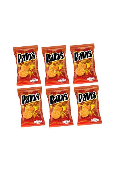 Doğuş Patos Bitter Spice Flavored Chips Party Size X 6