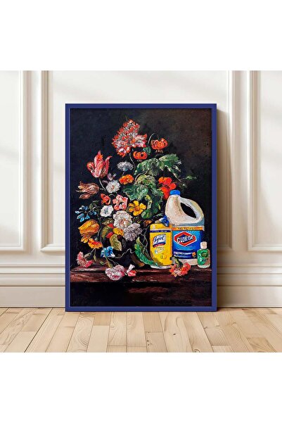 HOMEPACK TABLO CU CADRU DE LEMN POSTER CU CADRU DECOR ARTISTIC DE PERETE TK/1488