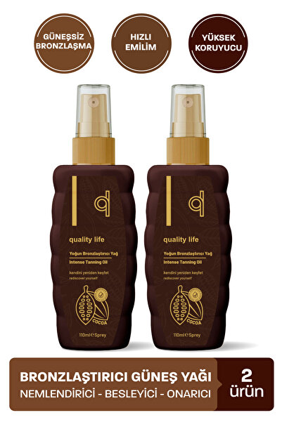 Quality Life Bronzlaştırıcı Sıkılaştırıcı Nemlendirici Vücut Yüz Güneş Bakım ...