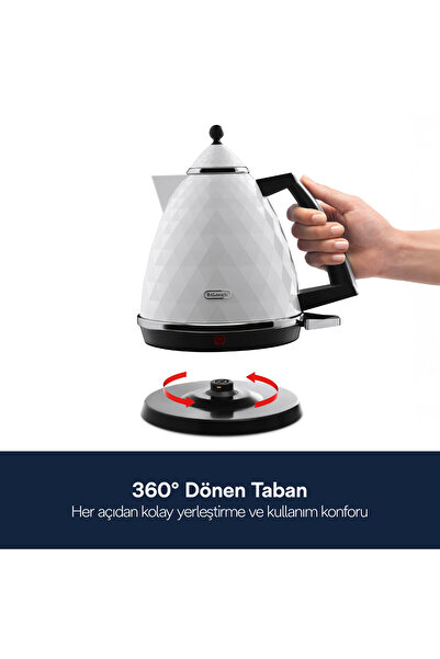 DELONGHİ Brillante, Kbj2001.W Kettle Kettle