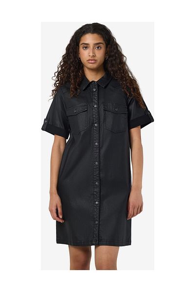 Noisy May NMNEW SIGNE S/S ДЖИНСОВА СУКНЯ З ПОКРИТТЯМ NOOS