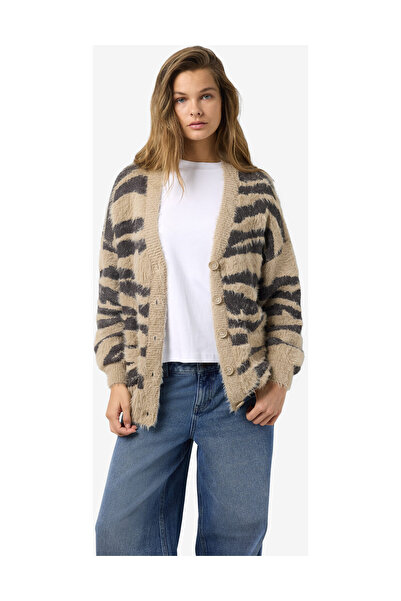 Noisy May NMFLYNN L/S V-NYAKOS KÖTÖTT KARDIGÁN NOOS