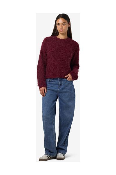 Noisy May NMSASSY L/S TRICOTAT CU Gâtul O FWD NOOS